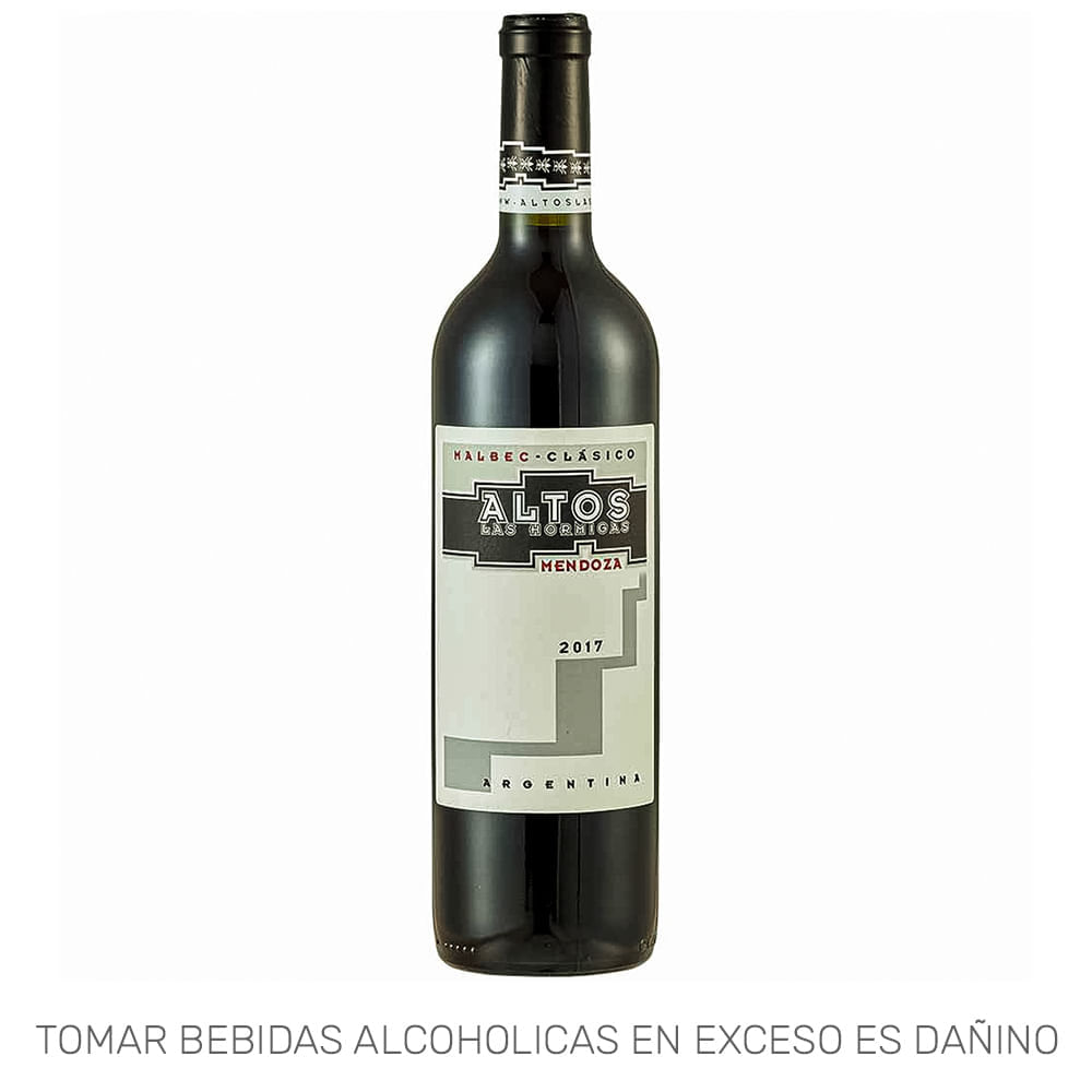 Vino Tinto ALTOS LAS HORMIGAS Malbec Clásico Botella 750ml