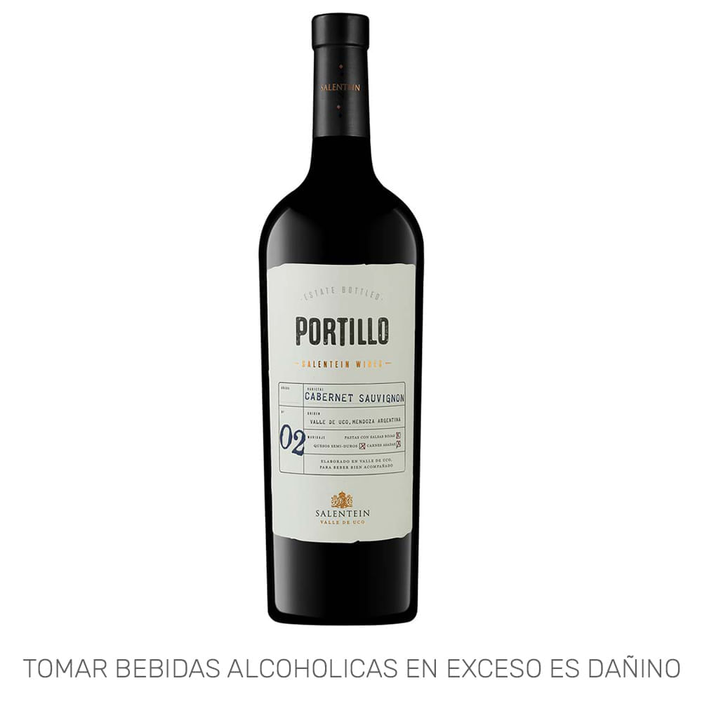 Vino Tinto FINCA EL PORTILLO Cabernet Sauvignon Botella 750ml