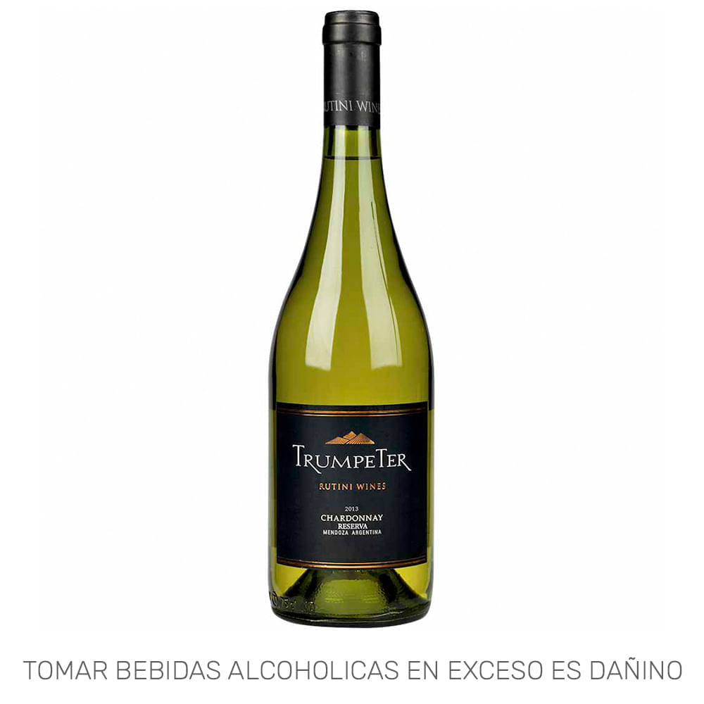 Vino Blanco TRUMPETER Clásico Chardonnay Botella 750ml