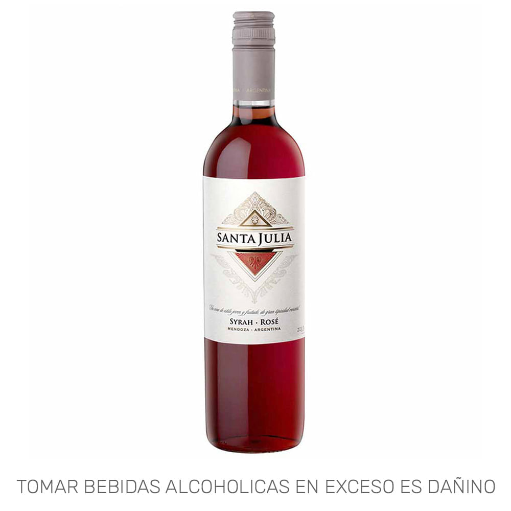 Vino Rosé SANTA JULIA Syrah Rosé Botella 750ml