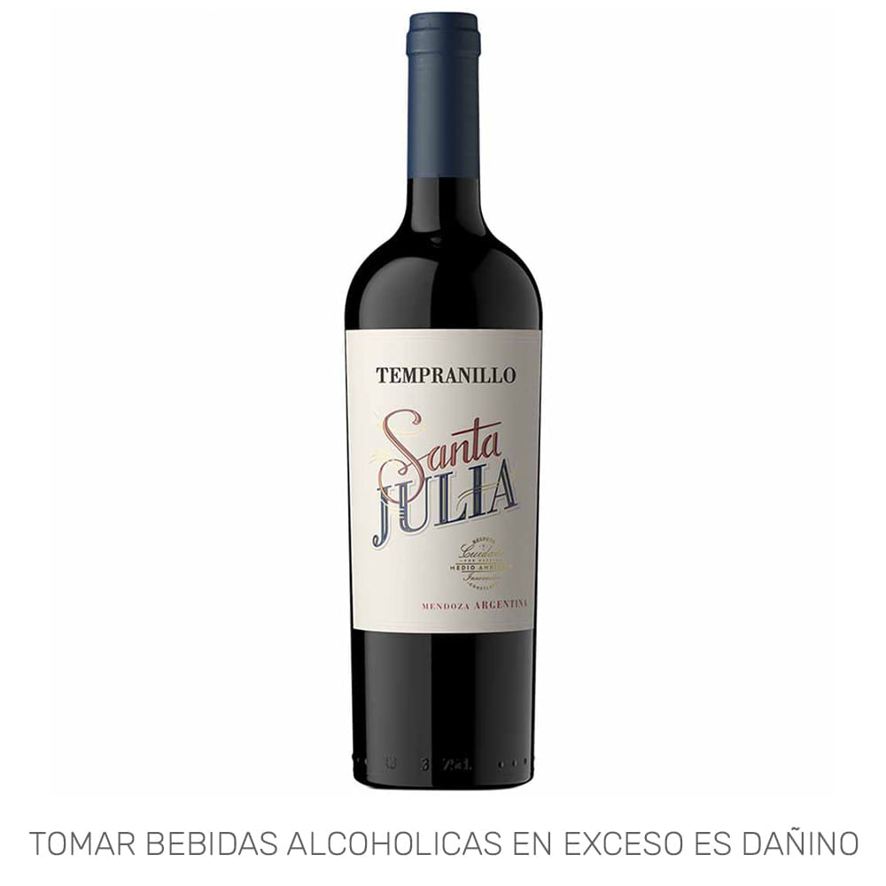 Vino Tinto SANTA JULIA Tempranillo Botella 750ml