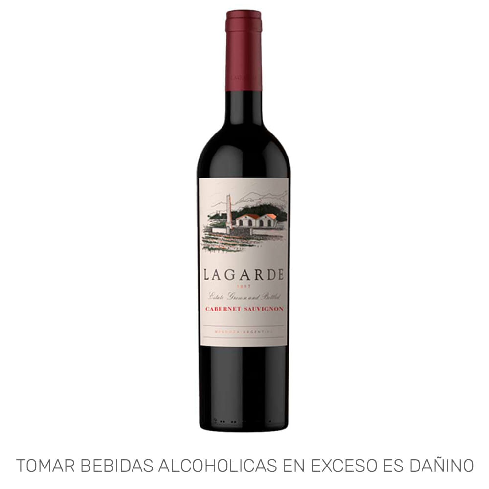 Vino Tinto LAGARDE Cabernet Sauvignon Reserva Botella 750ml
