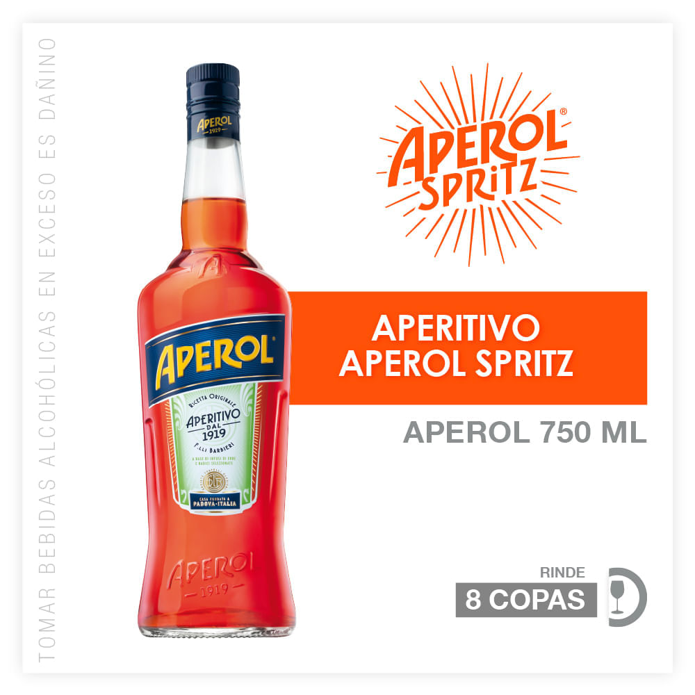 Licor APEROL Botella 750ml