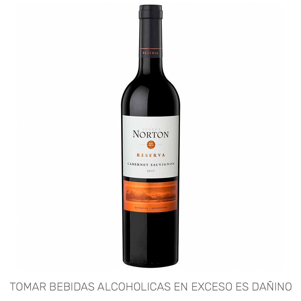 Vino Tinto NORTON Reserva Cabernet Sauvignon Botella 750ml