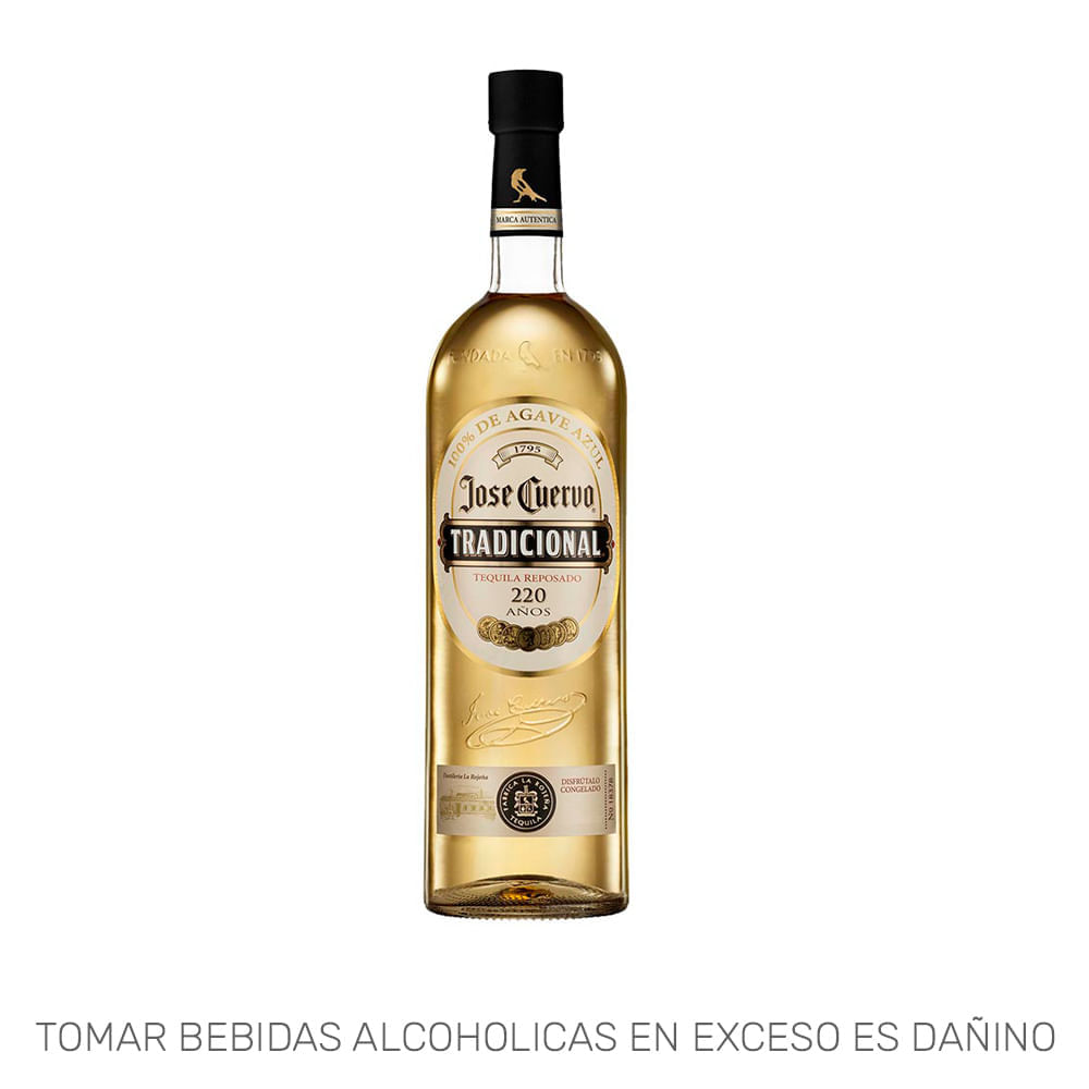 Tequila JOSE CUERVO Tradicional Botella 695ml