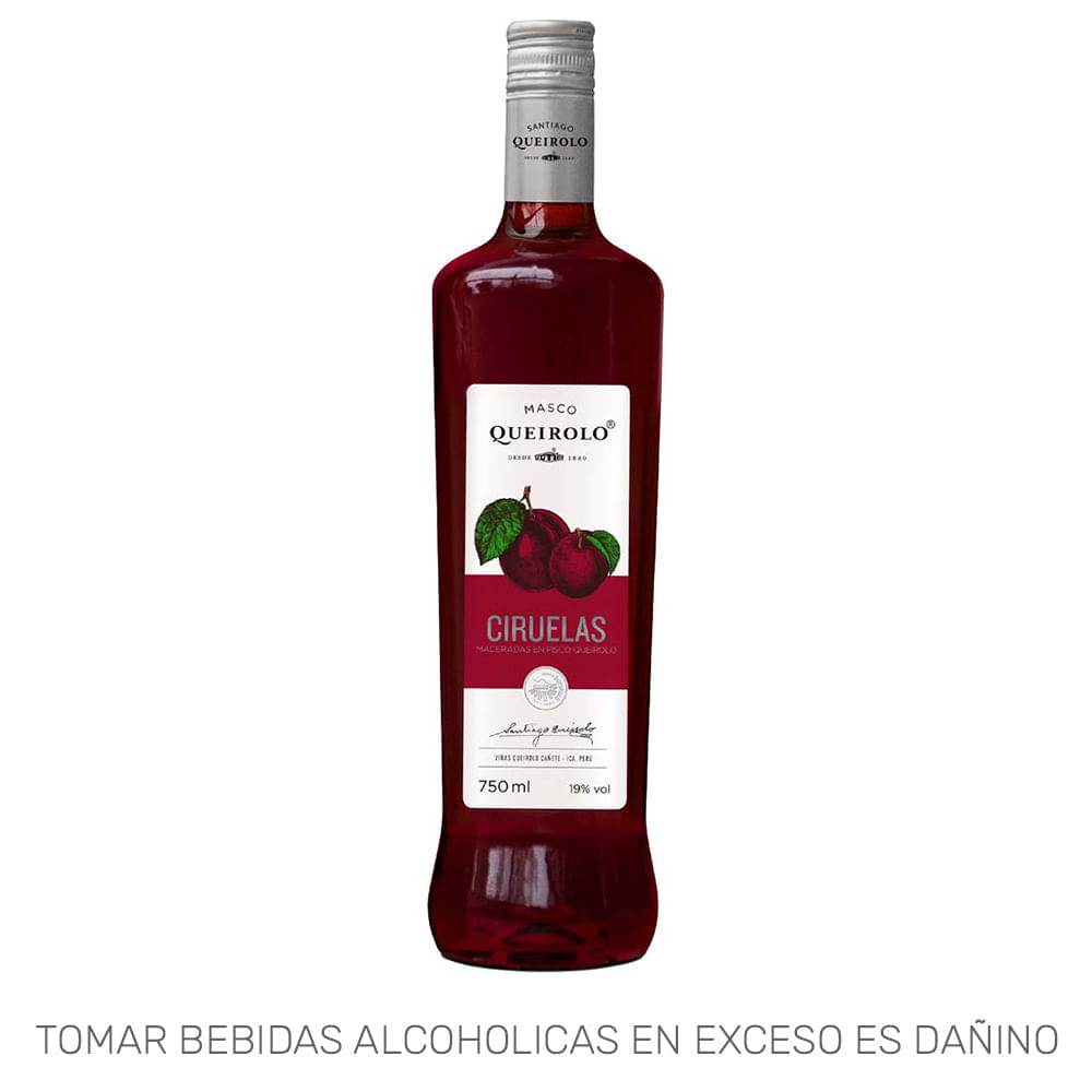 Macerado de Ciruela SANTIAGO QUEIROLO Botella 750ml
