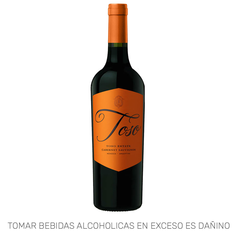 Vino Tinto PASCUAL TOSO Cabernet Sauvignon Botella 750ml