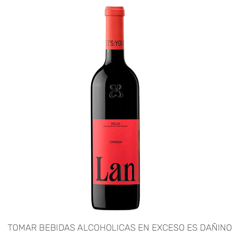 Vino Tinto LAN Rioja Crianza Botella 750ml