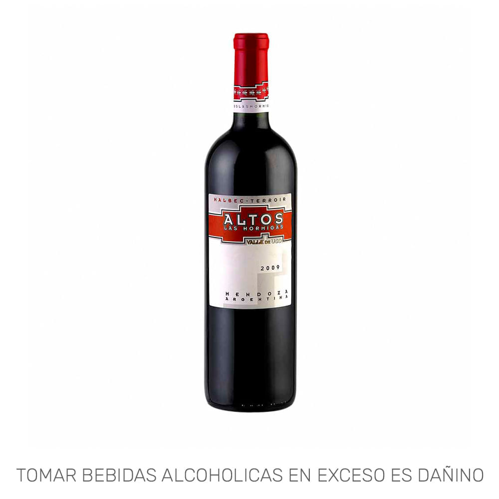 Vino Tinto ALTOS LAS HORMIGAS Malbec Terroir Botella 750ml Vino Tinto ALTOS LAS HORMIGAS Malbec Terroir Botella 750ml