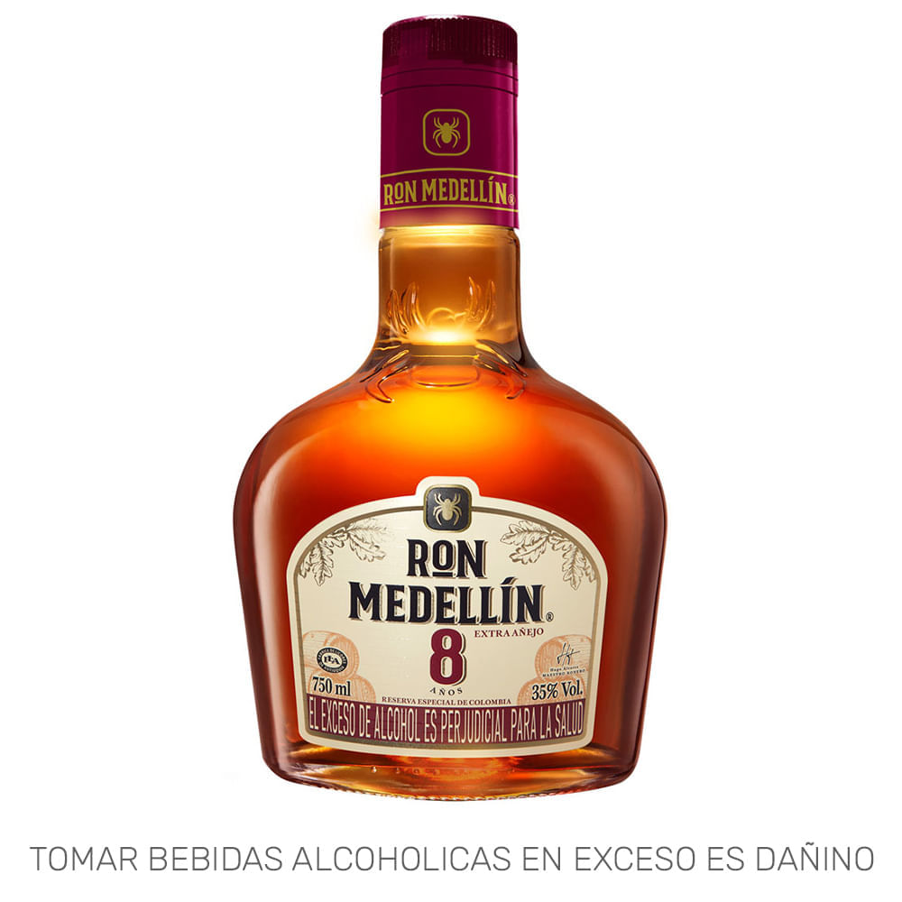 Ron MEDELLÍN 8 Años Botella 750ml