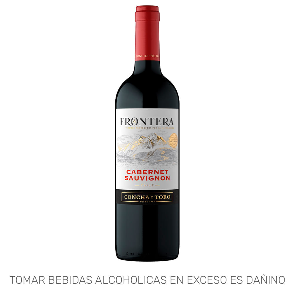 Vino Tinto FRONTERA Cabernet Sauvignon Botella 750ml
