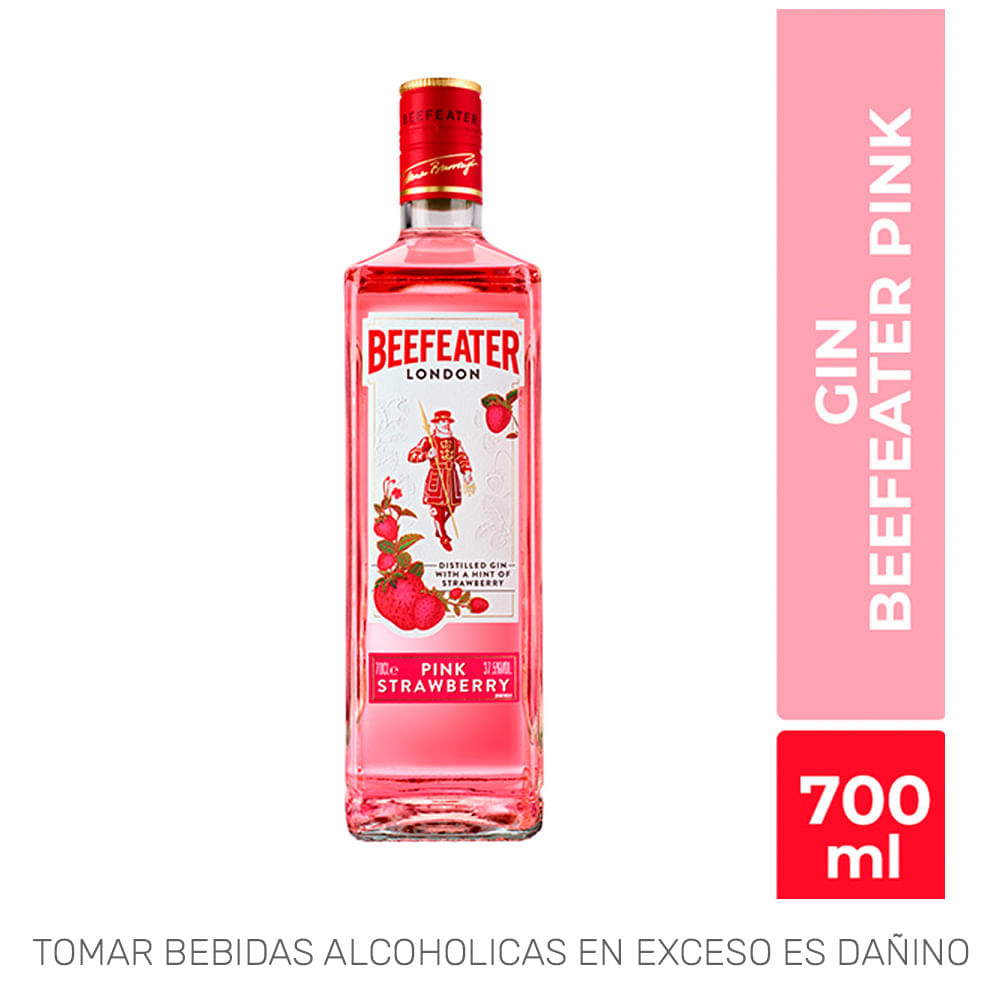 Gin BEEFEATER Pink Botella 700ml
