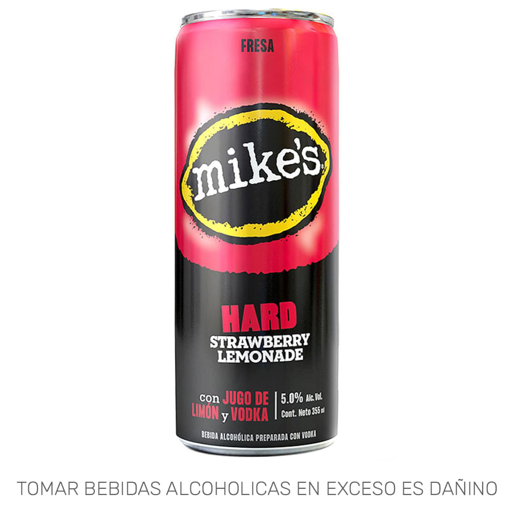 Ready To Drink (RTD) MIKE'S Hard Strawberry Lata 355ml