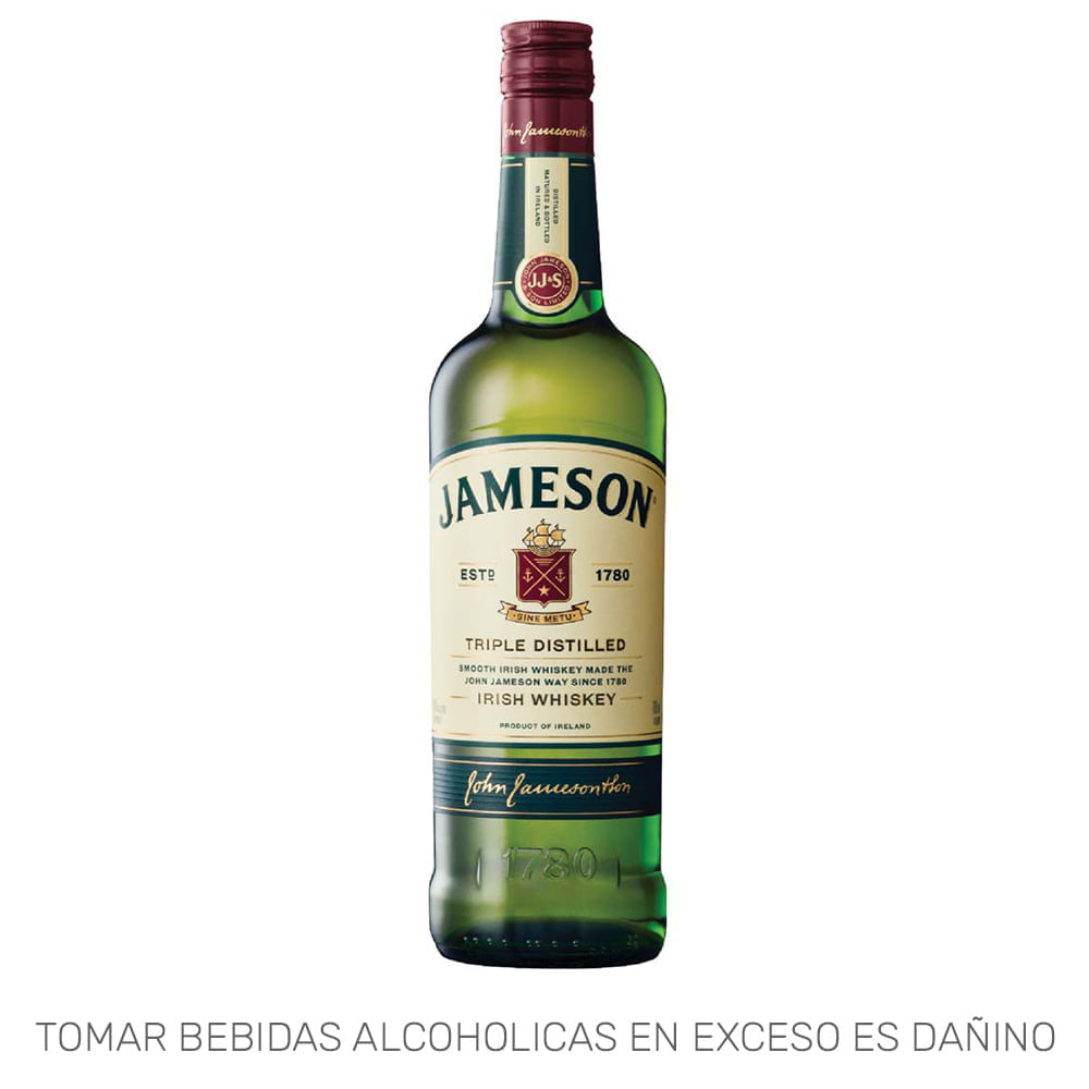 Whisky JAMESON Botella 700ml Whisky JAMESON Botella 700ml