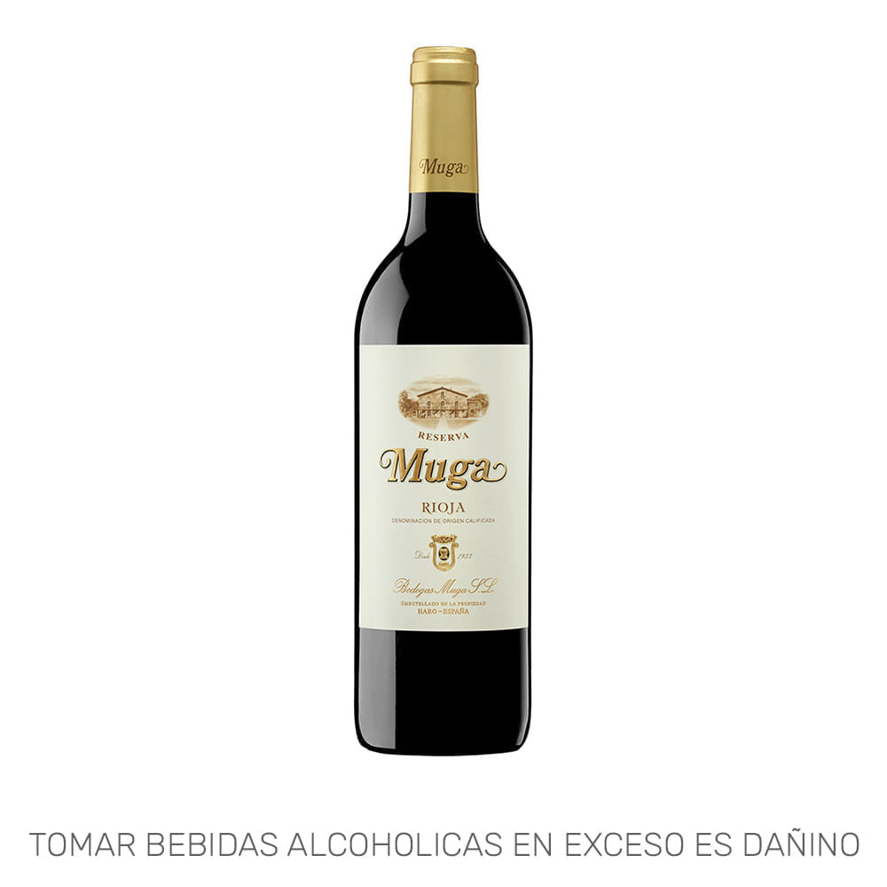 Vino Tinto MUGA Reserva Rioja Botella 750ml Vino Tinto MUGA Reserva Rioja Botella 750ml
