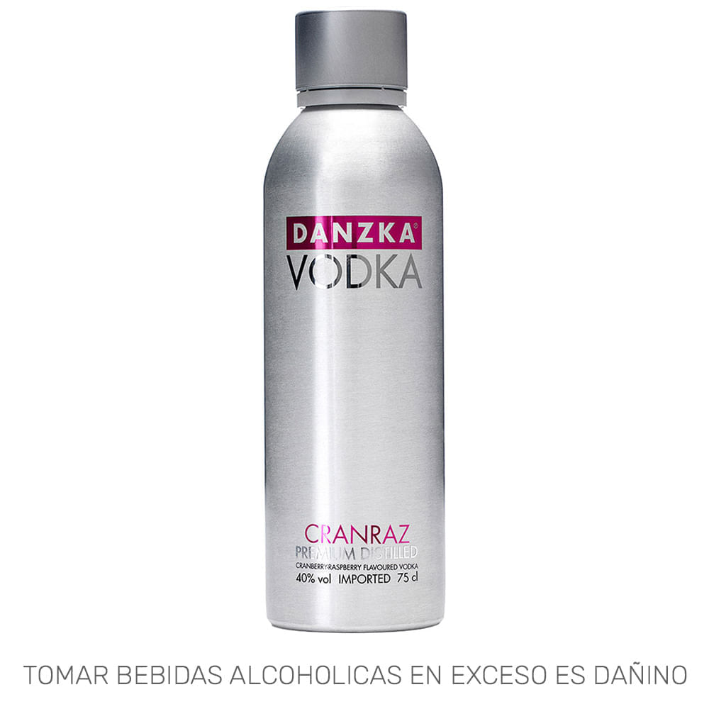 Vodka DANZKA Cranraz Botella 750ml