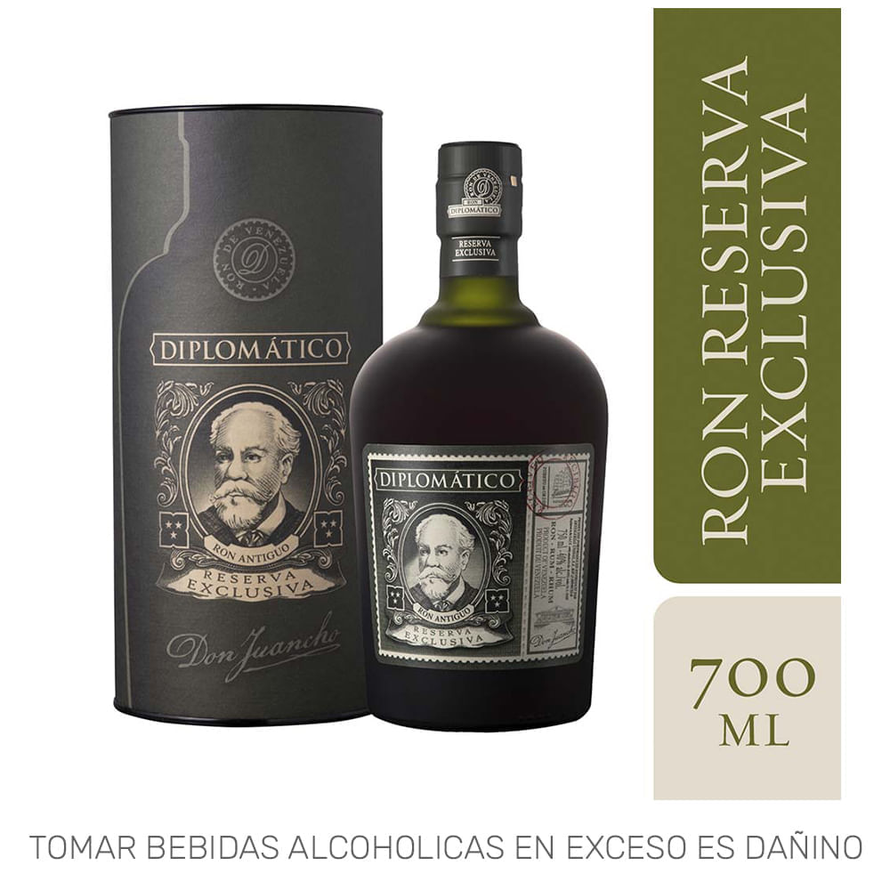Ron DIPLOMÁTICO Reserva Exclusiva Botella 700ml Ron DIPLOMÁTICO Reserva Exclusiva Botella 700ml