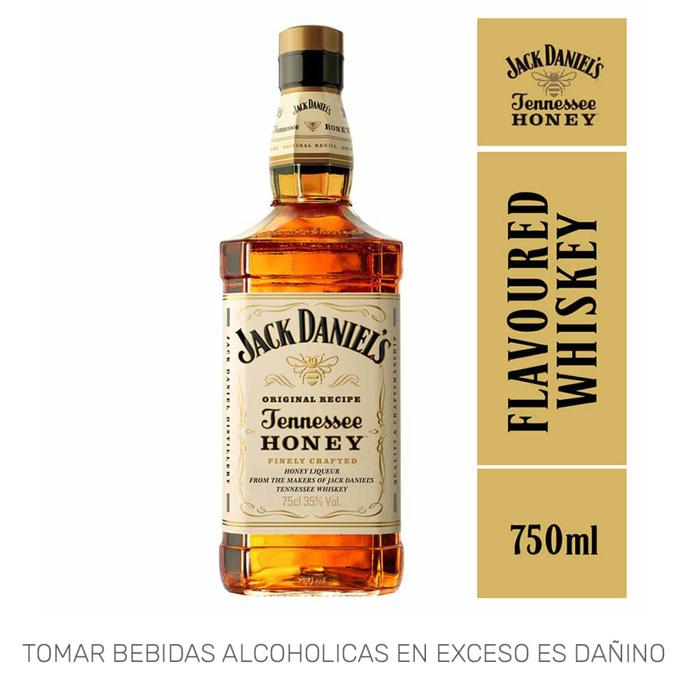 Whiskey JACK DANIEL'S Tennessee Honey Botella 750ml Whiskey JACK DANIEL'S Tennessee Honey Botella 750ml