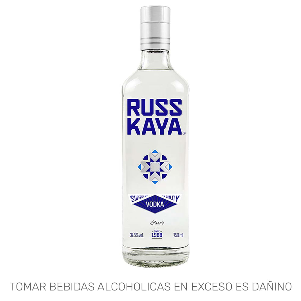 Vodka RUSSKAYA Botella 750ml