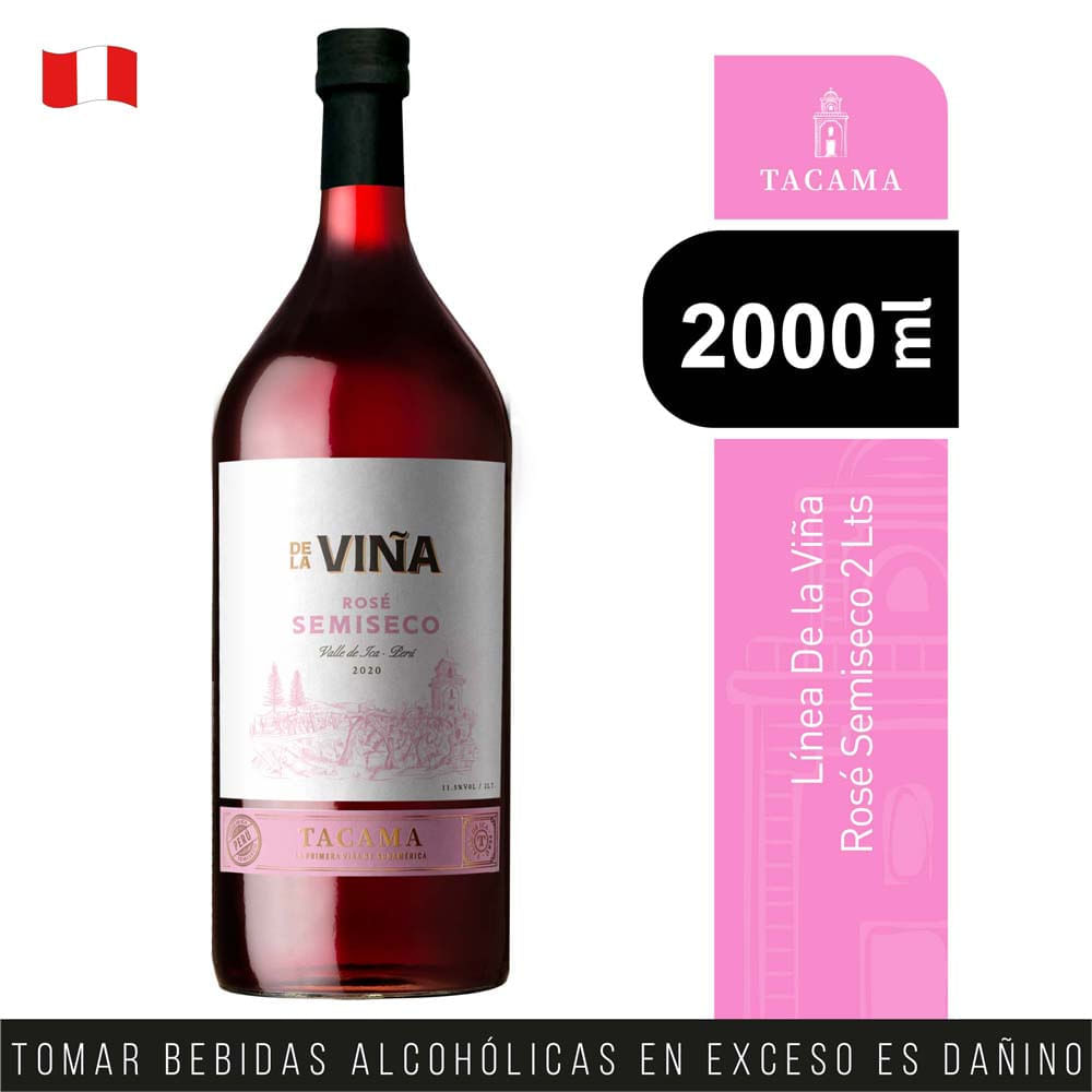 Vino Rosé TACAMA Rosé Botella 2L Vino Rosé TACAMA Rosé Botella 2L