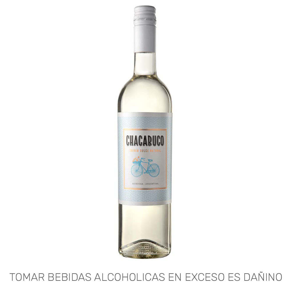 Vino CHACABUCO Chenin Dulce Natural Botella 750ml Vino CHACABUCO Chenin Dulce Natural Botella 750ml