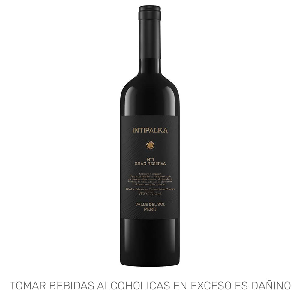 Vino Tinto INTIPALKA Gran Reserva Botella 750ml