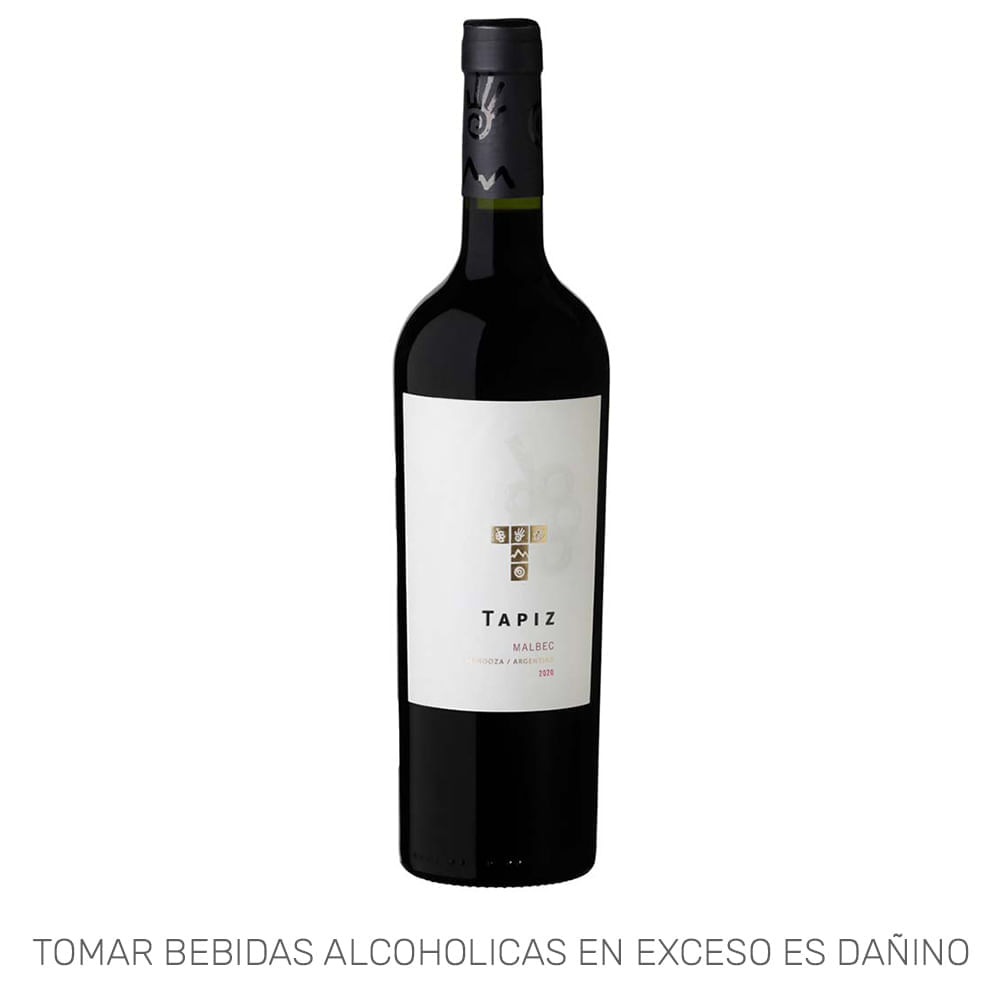 Vino Tinto TAPIZ Classic Malbéc Botella 750ml