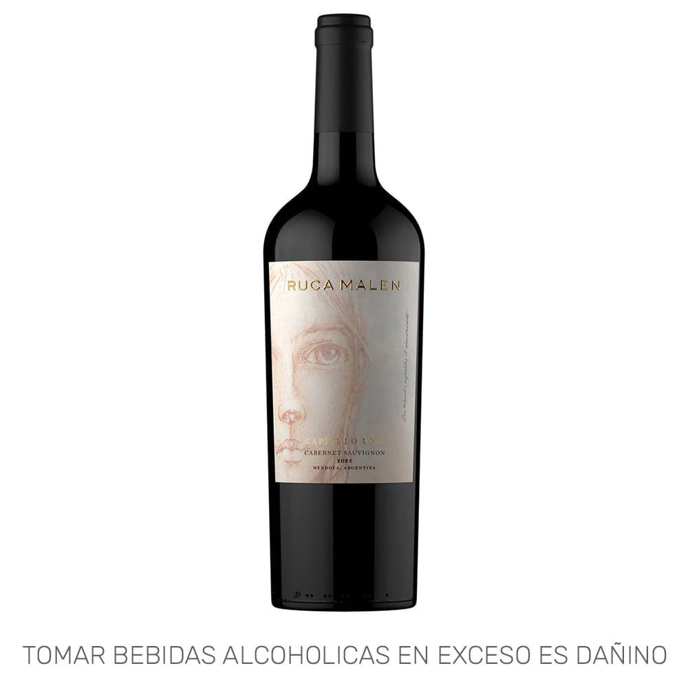 Vino Tinto RUCA MALEN Capítulo Uno Cabernet Sauvignon Botella 750ml
