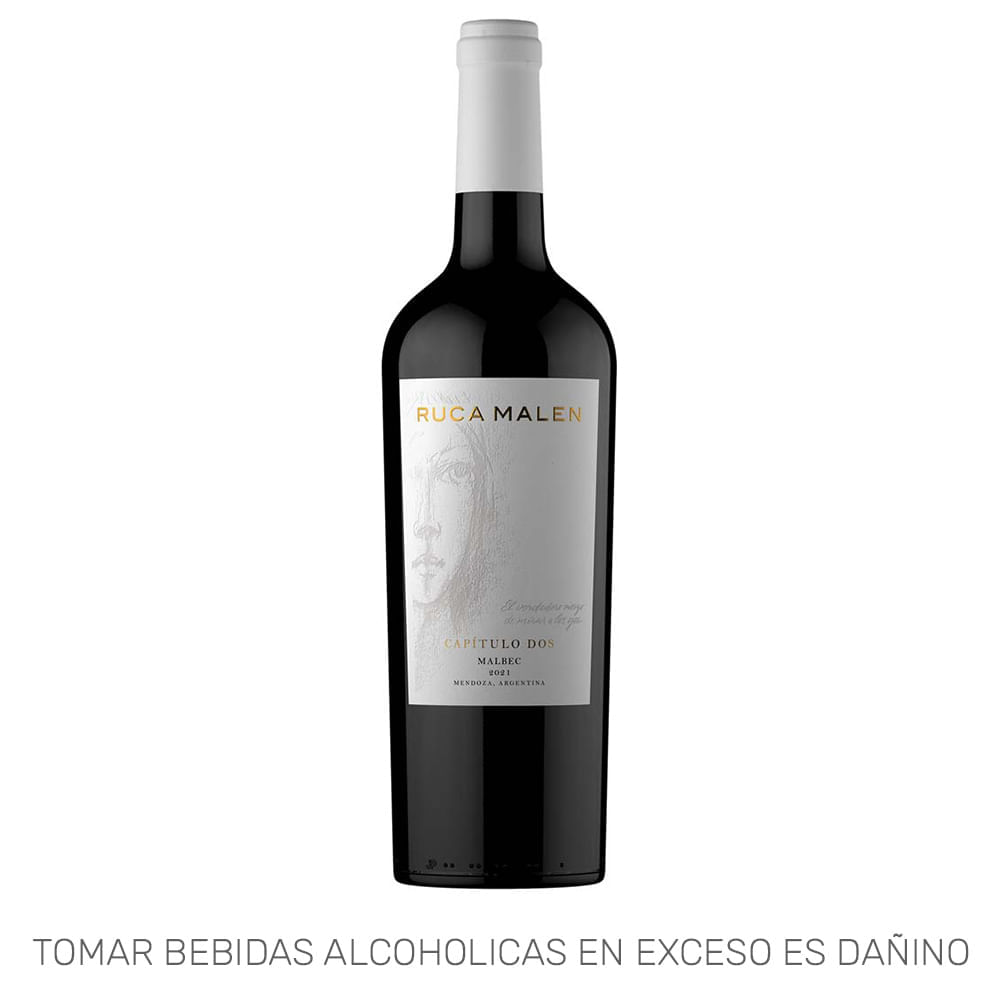 Vino Tinto RUCA MALEN Capítulo Dos Malbéc Botella 750ml Vino Tinto RUCA MALEN Capítulo Dos Malbéc Botella 750ml