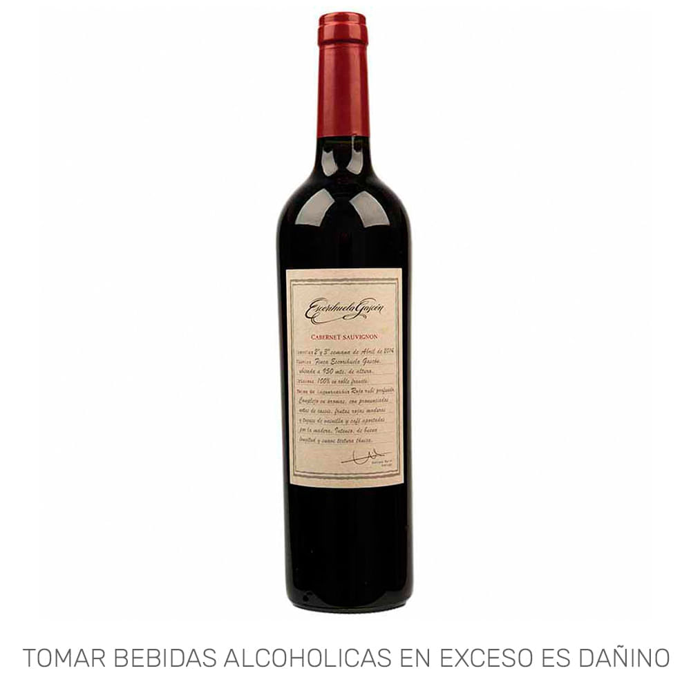 Vino Tinto ESCORIHUELA GASCÓN Cabernet Sauvignon Botella 750ml