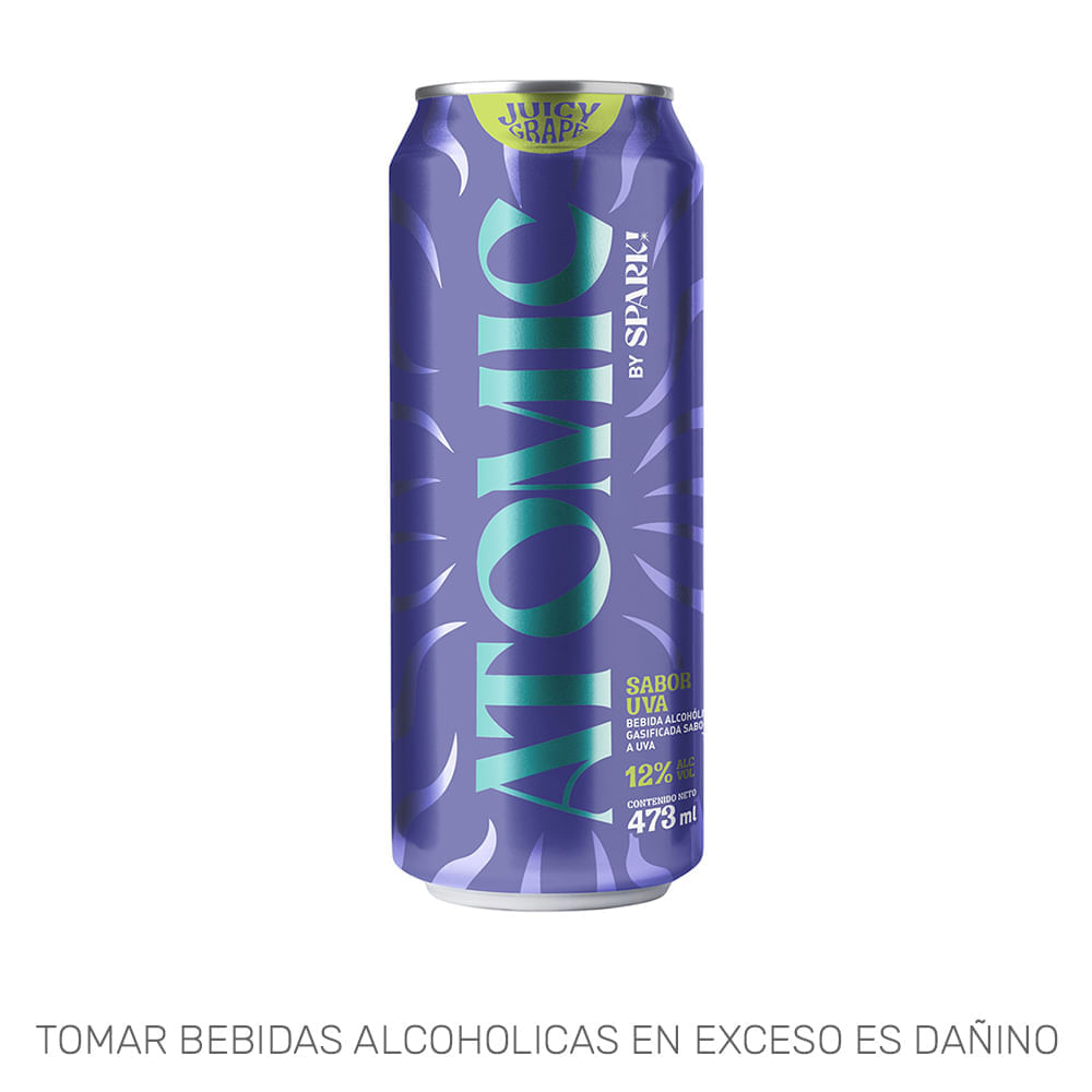 Ready To Drink (RTD) ATOMIC Spark Uva Lata 473ml Ready To Drink (RTD) ATOMIC Spark Uva Lata 473ml