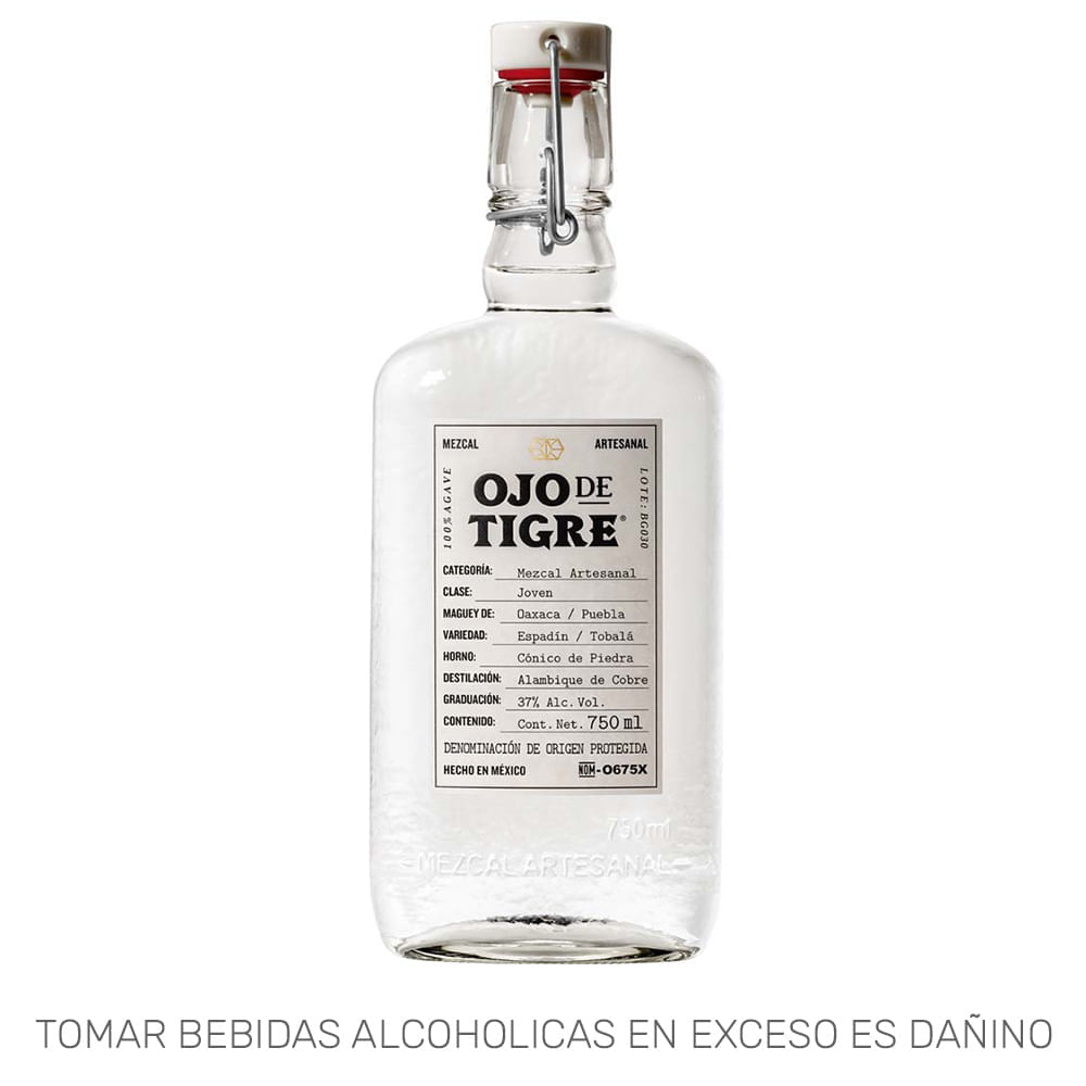 Tequila OJO DE TIGRE Mezcla Botella 750ml