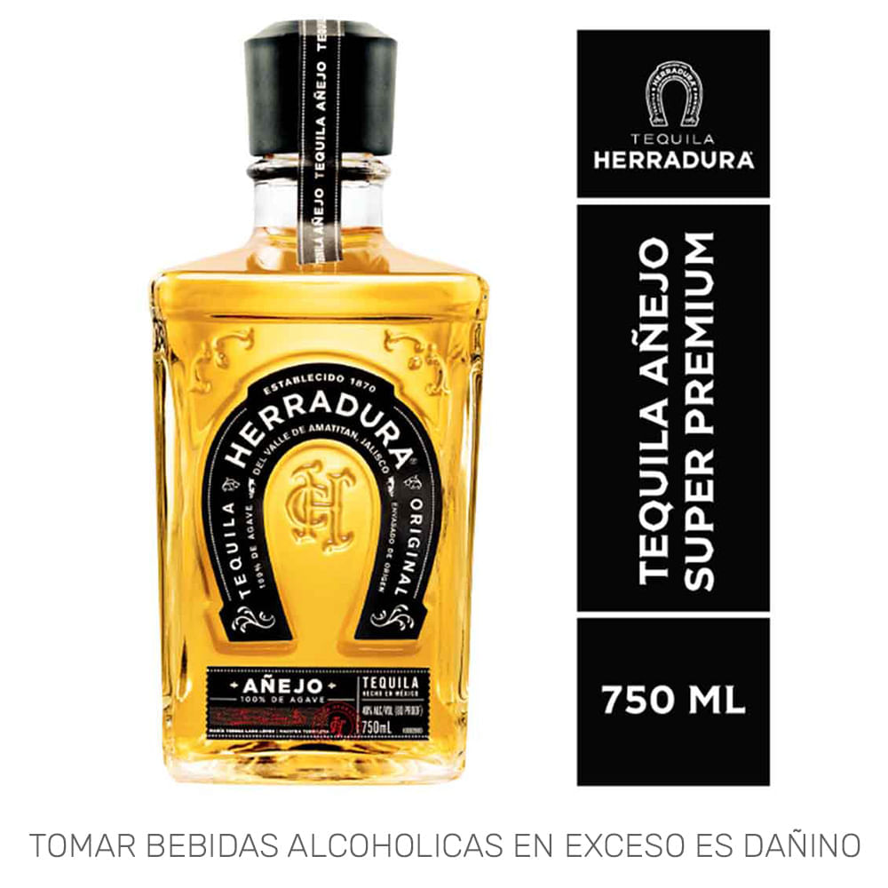 Tequila HERRADURA Añejo Botella 700ml