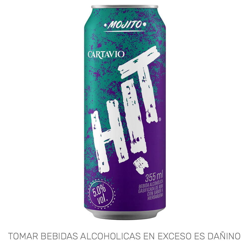 Ready To Drink (RTD) CARTAVIO HIT Mojito Lata 355ml Ready To Drink (RTD) CARTAVIO HIT Mojito Lata 355ml