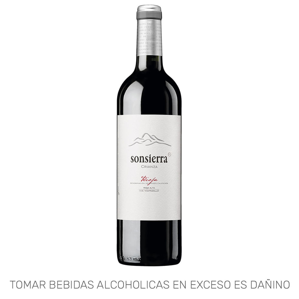 Vino Tinto SONSIERRA Crianza Botella 750ml