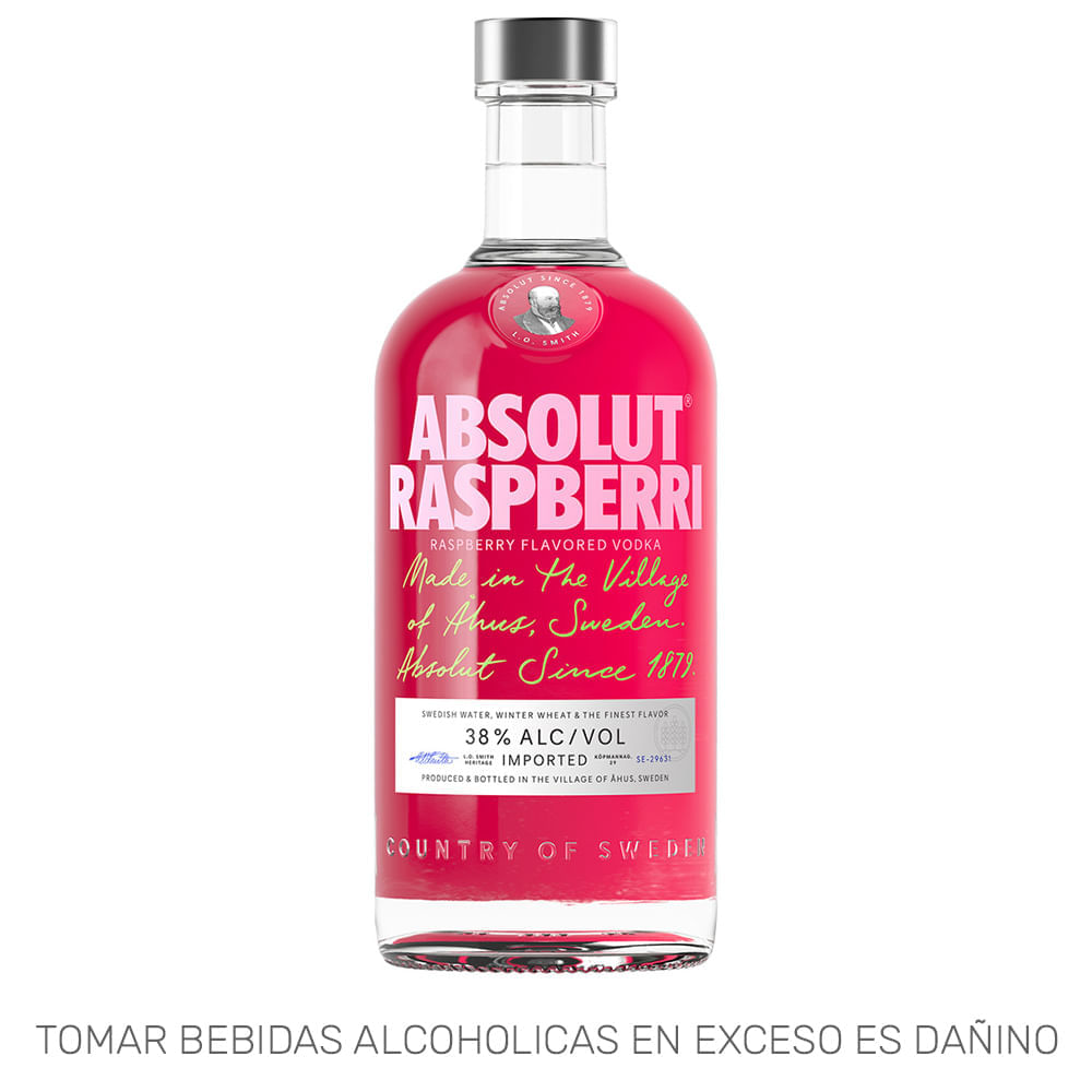 Vodka ABSOLUT Raspberri Botella 700ml Vodka ABSOLUT Raspberri Botella 700ml
