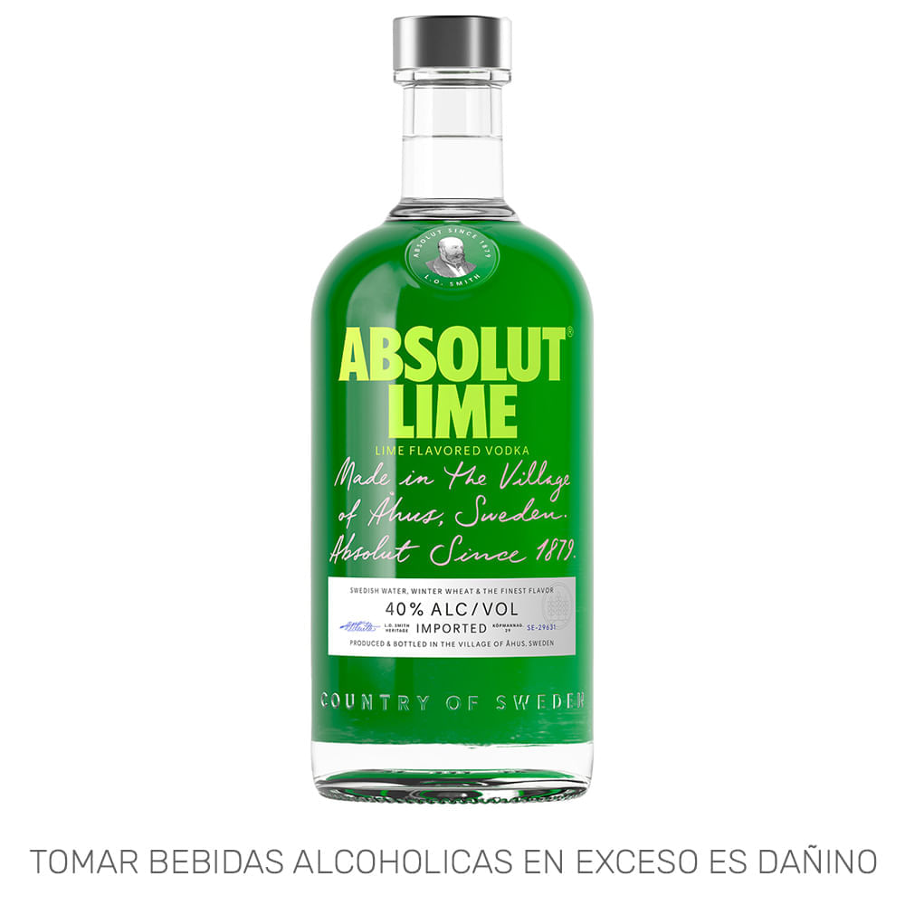 Vodka ABSOLUT Lime Botella 700ml Vodka ABSOLUT Lime Botella 700ml