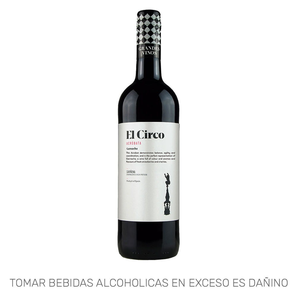 Vino Tinto EL CIRCO Garnacha Botella 750ml Vino Tinto EL CIRCO Garnacha Botella 750ml