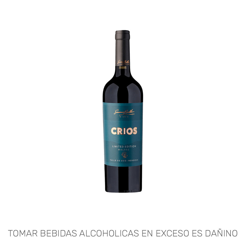 Vino Tinto CRIOS Malbec Botella 750ml