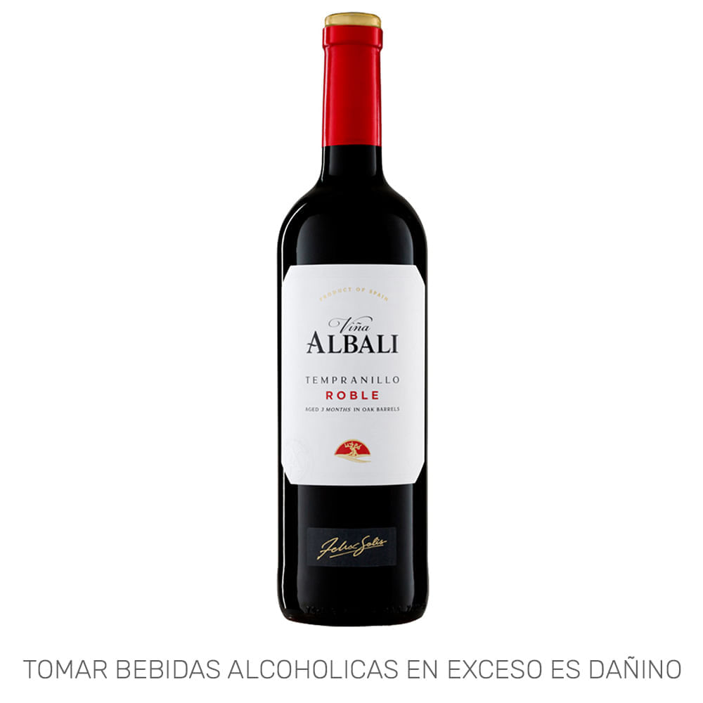 Vino Tinto VIÑA ALBALI Roble Tempranillo Botella 750ml