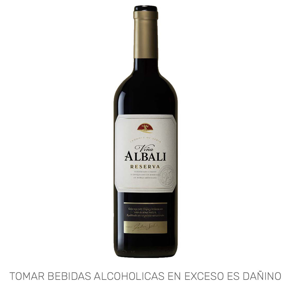 Vino Tinto VIÑA ALBALI Reserva Botella 750ml Vino Tinto VIÑA ALBALI Reserva Botella 750ml