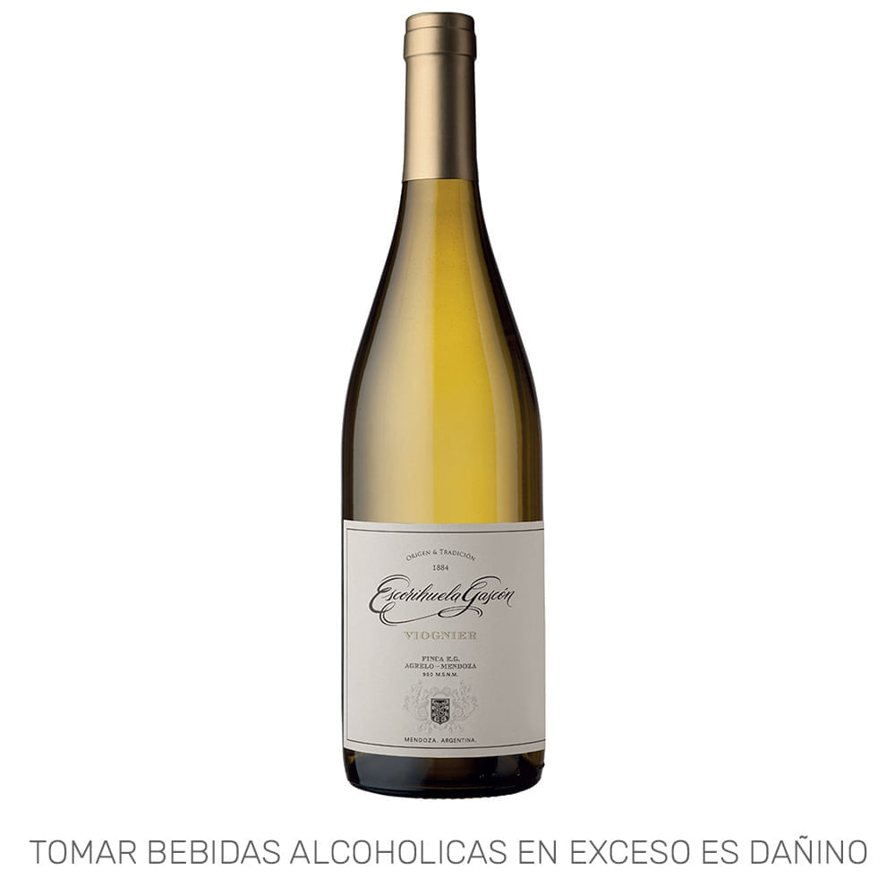 Vino Blanco ESCORIHUELA GASCON Viognier Botella 750ml