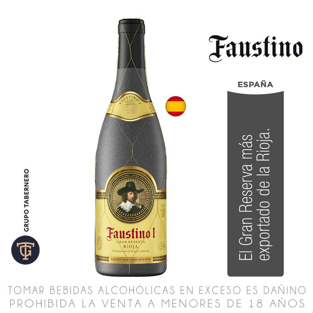 Vino Tinto FAUSTINO I Gran Reserva Botella 750ml Vino Tinto FAUSTINO I Gran Reserva Botella 750ml