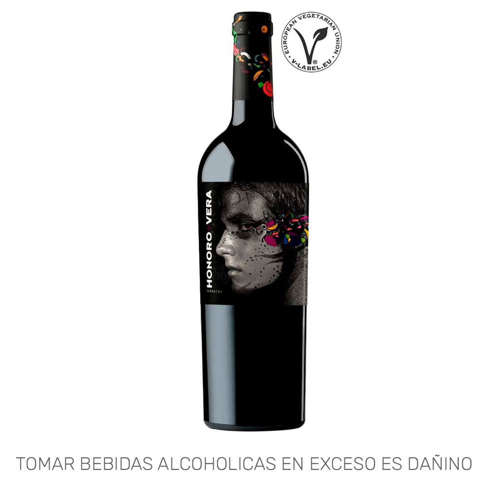 Vino Tinto HONORO VERA Garnacha Botella 750ml