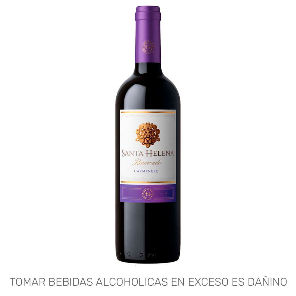 Vino Tinto SANTA HELENA Reservado Carmenére Botella 750ml Vino Tinto SANTA HELENA Reservado Carmenére Botella 750ml