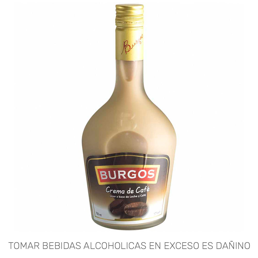 Licor de Crema BURGOS Café Botella 750ml