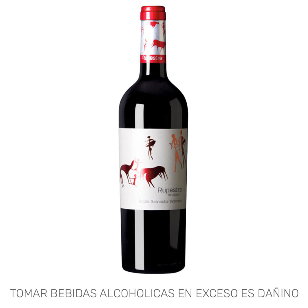 Vino Tinto RUPESTRE DE ALPERA Roble Garnacha Tintorera Botella 750ml