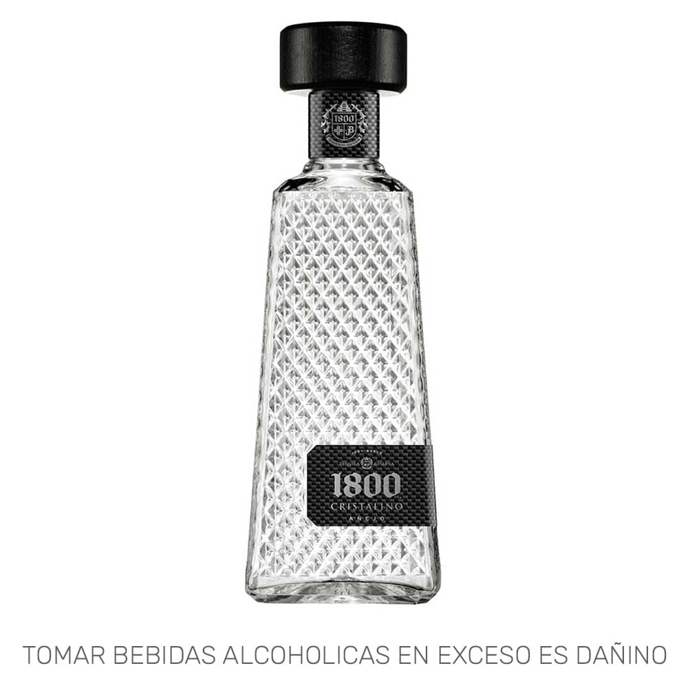 Tequila 1800 Cristalino Botella 750ml