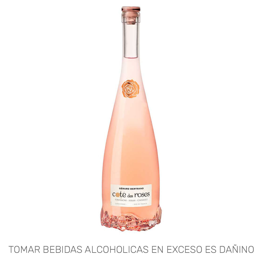 Vino Rosé COTE DES ROSES Botella 750ml
