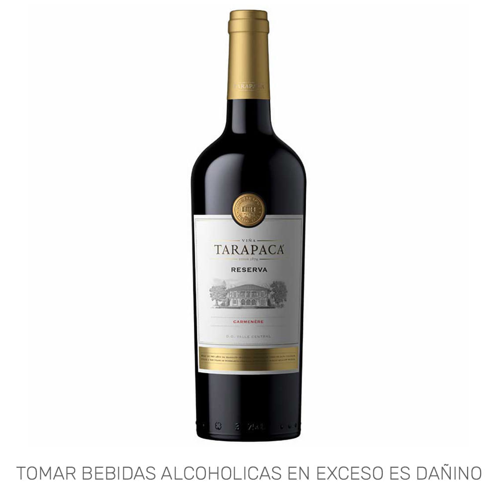Vino Tinto TARAPACA Reserva Camernere Botella 750ml